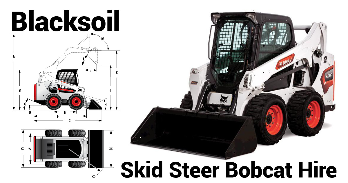 blacksoil skid steer bobcat hire