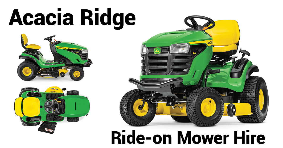 Ride on mower hire near me new arrivals