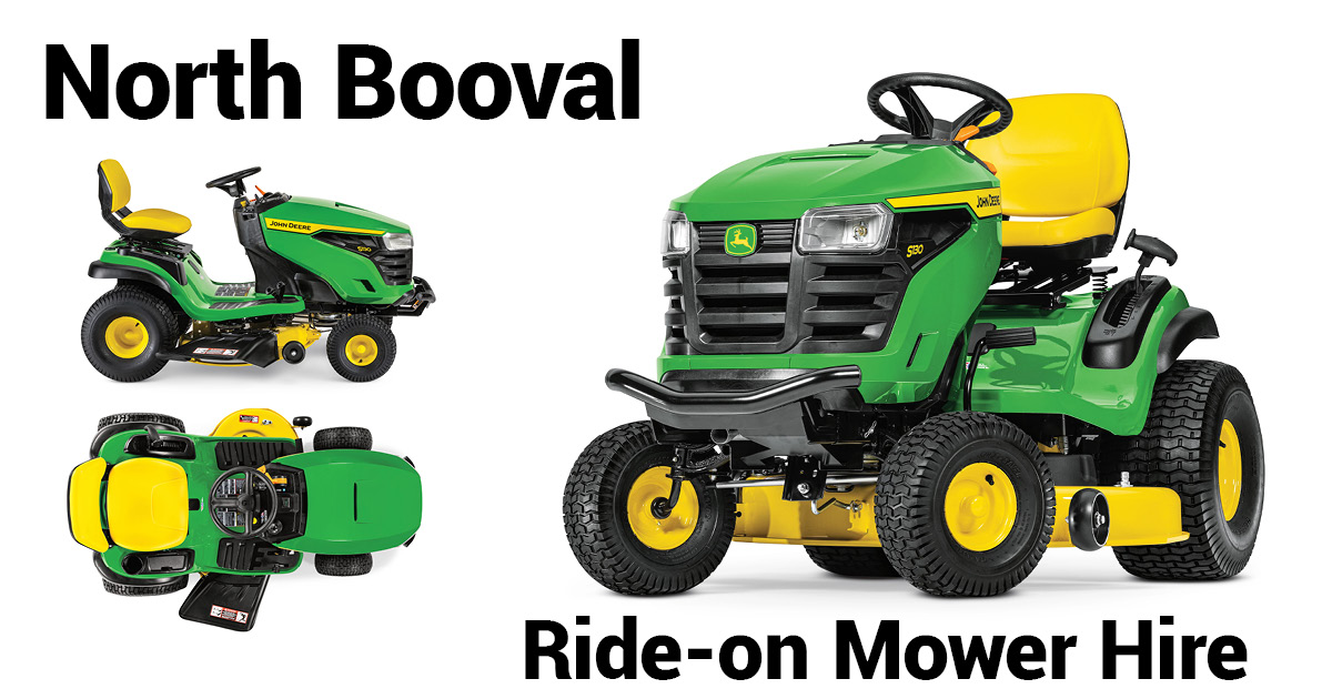 North Booval Ride-On Mower Hire