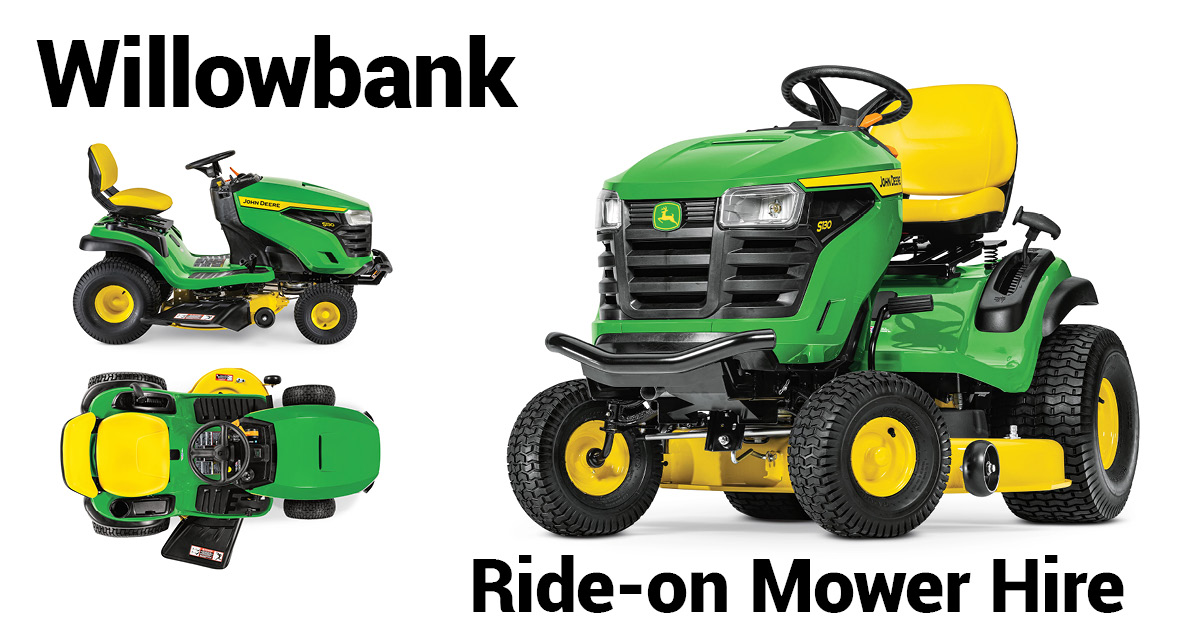 Willowbank Ride-On Mower Hire