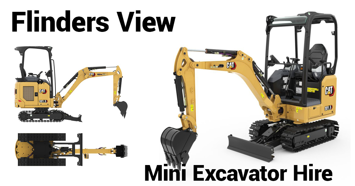 flinders view mini excavator hire