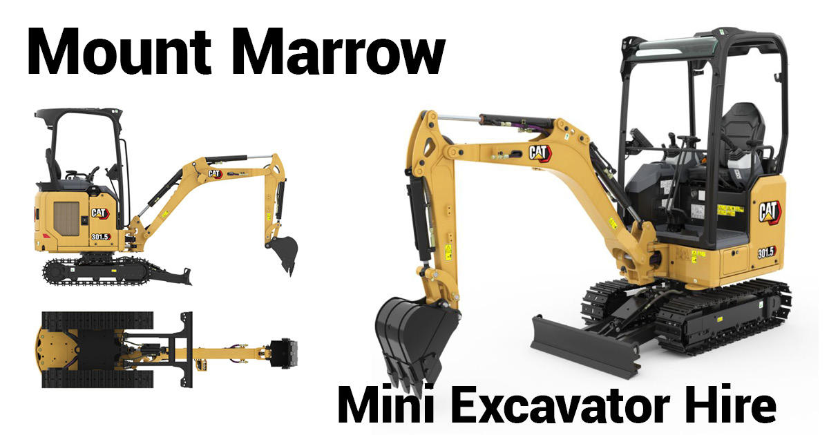 Mount Marrow Mini Excavator Hire