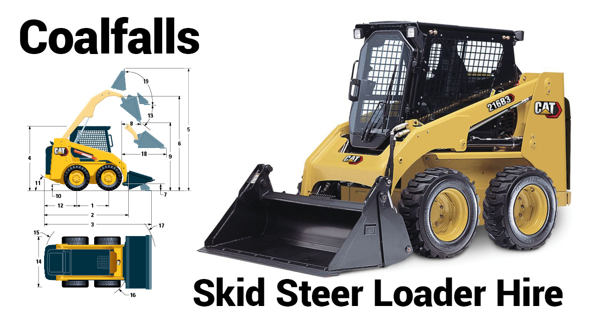 coalfalls skid steer loader hire